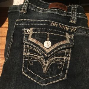 Bootcut almost famous jeans size 1